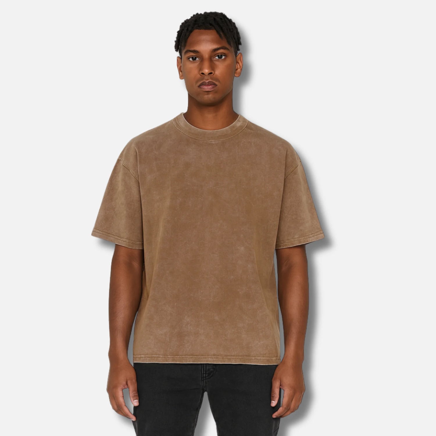 Sakura - Camiseta oversize – Marrón