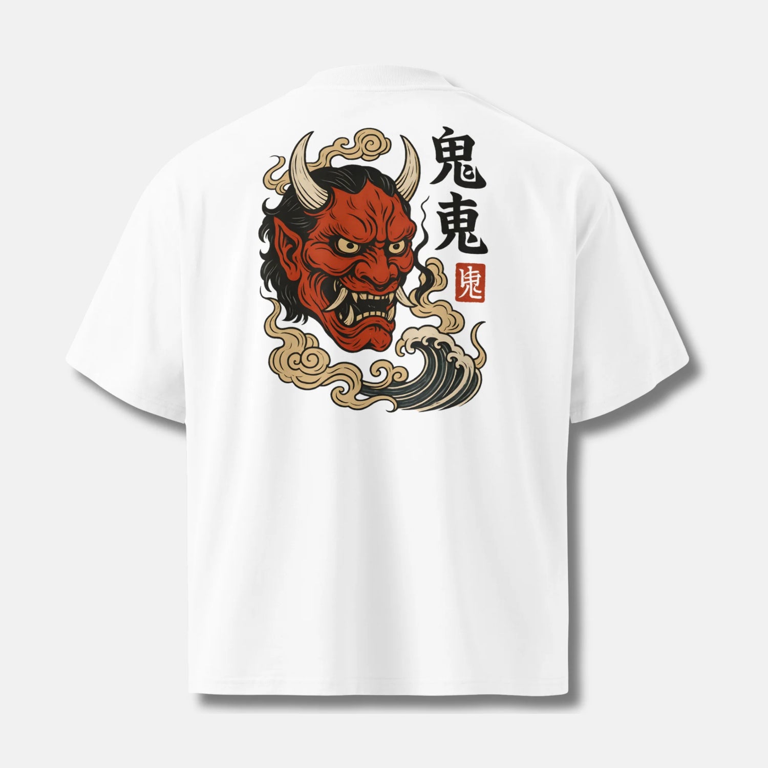 Oni - Camiseta Japonesa oversize