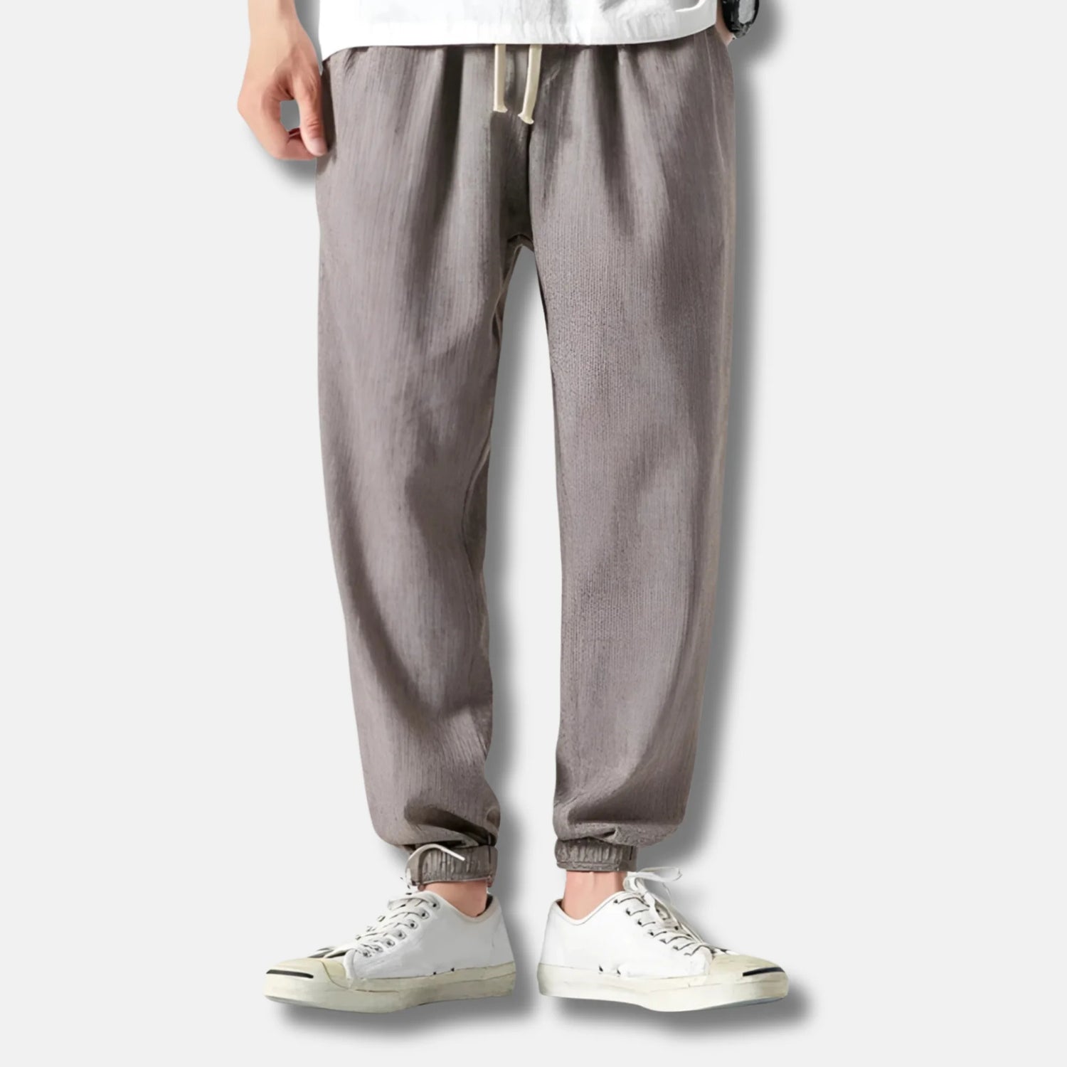 Raku - Pantalón japonés cómodo - Gris
